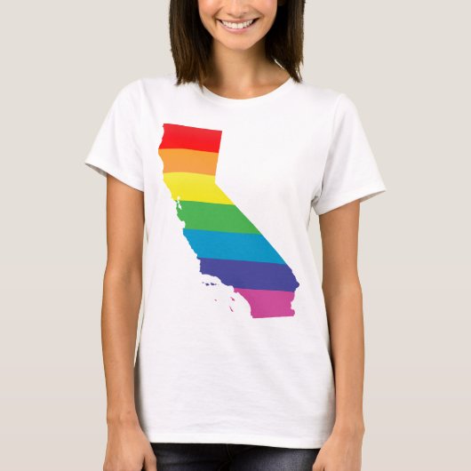 california pride . t-shirt (Voorkant)