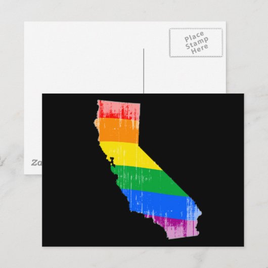 CALIFORNIA PRIDE - VERWIJDERD -.png Briefkaart (Voorkant / Achterkant)
