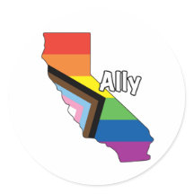 California Pride - Voortgangsvlag van de Bondgenot