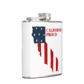California Proud USA Amerikaanse Waterverf Heupfles (Rechts)