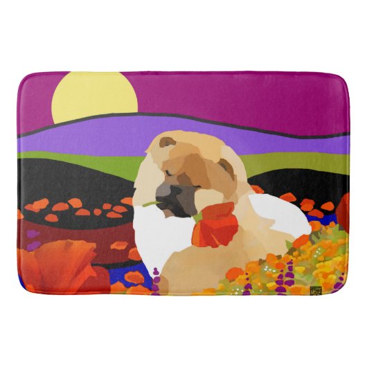 California Puppy Chow - Crate of Bath Mat (Voorkant)