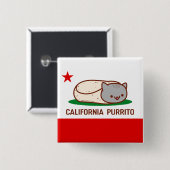 CALIFORNIA PURRITO - Button - Cat Burrito (Voorkant /achterkant)
