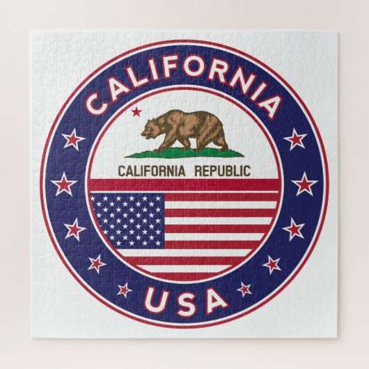 California Puzzle Legpuzzel (Verticaal)