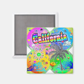 California Quadro Seasons Magnet (Voorkant / Achterkant)