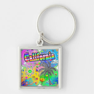 California Quadro Seasons Sleutelhanger