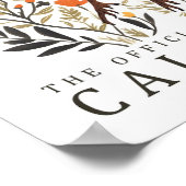 California Quail Bird of California Verenigde Stat Poster (Hoek)