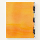 California Quail Bird Poppies Journal Waterverf Notitieboek (Achterkant)