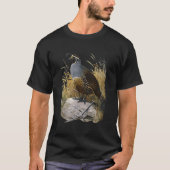 California Quail Ca Quail Birder T-shirt (Voorkant)