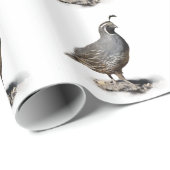 CALIFORNIA QUAIL CADEAUPAPIER (Rol Hoek)