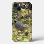 California Quail Hoesje-Mate iPhone Case (Achterkant)