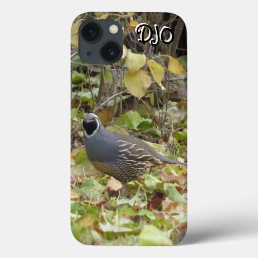 California Quail Hoesje-Mate iPhone Case (Achterkant)
