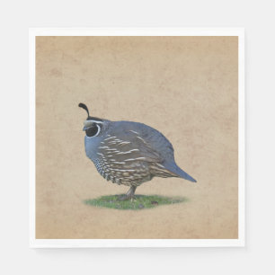 CALIFORNIA QUAIL SERVETTEN
