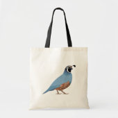 California Quail Tote Bag (Voorkant)
