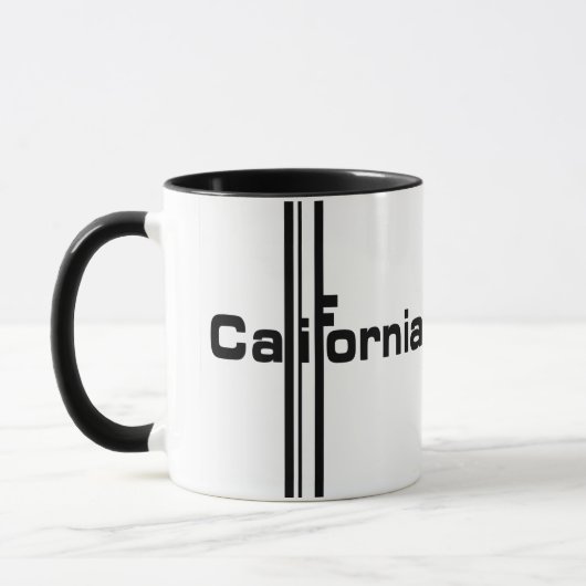 California Racer Coffee Cup Mok (Links)