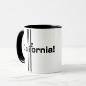 California Racer Coffee Cup Mok (Voorkant links)
