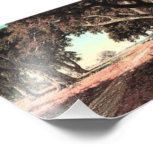 California Ranch van William Keith (Gewijzigd) Foto Afdruk (Hoek)