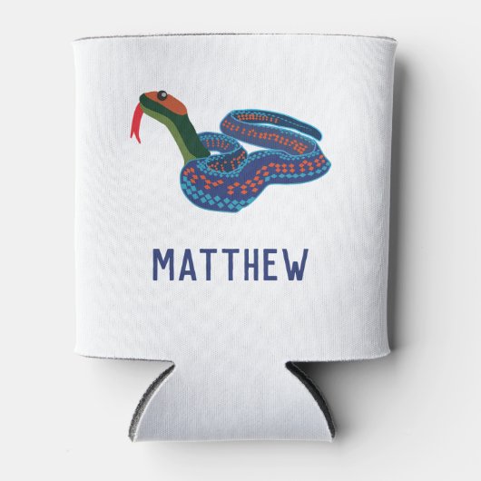 California Red Sided Garter Snake Persoonlijk Blikjeskoeler (Voorkant)