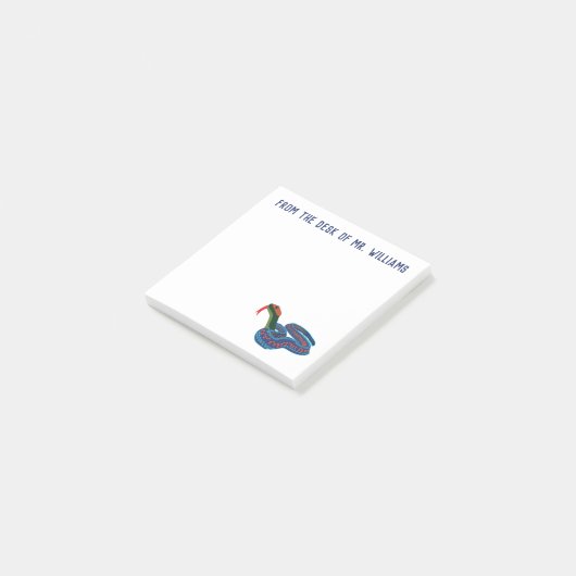 California Red Sided Garter Snake Persoonlijk Post-it® Notes (Schuin)