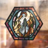 California Redwood Goddess Window Cling Raamsticker (Vel 2)