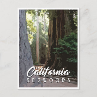 California Redwood Post Card Briefkaart