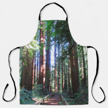 California Redwood Trail All-Over Print Schort