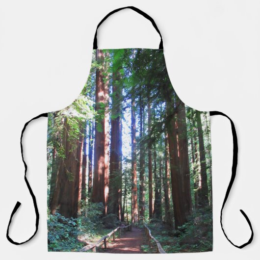 California Redwood Trail All-Over Print Schort (Voorkant)