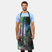 California Redwood Trail All-Over Print Schort (Gedragen)