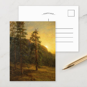 California Redwoods   Albert Bierstadt Briefkaart