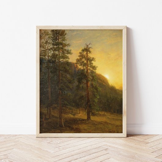 California Redwoods | Albert Bierstadt Poster