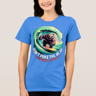 California Republic Beer Grafisch Shirt voor Vrouw