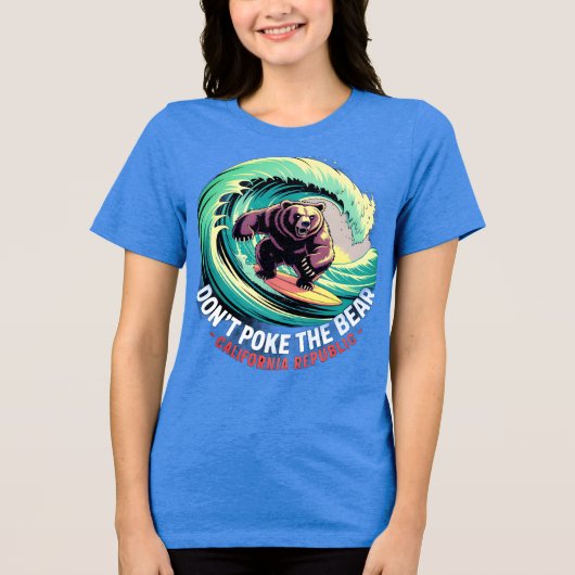 California Republic Beer Grafisch Shirt voor Vrouw (Voorkant)