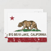California Republic Big Beer Lake Briefkaart (Voorkant / Achterkant)