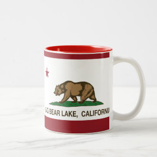 California Republic Big Beer Lake Tweekleurige Koffiemok