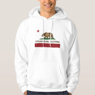 California Republic Flag Catalina Island Hoodie
