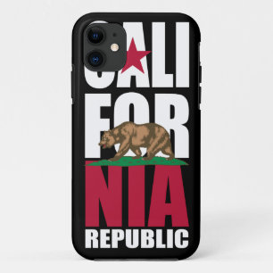 California Republic Flag iPhone 5 Hoesje