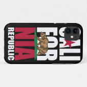 California Republic Flag iPhone 5 Hoesje (Achterkant (horizontaal))