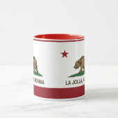 California Republic Flag La Jolla Mok (Midden)