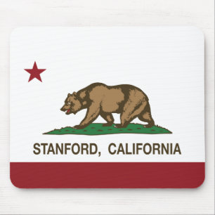 California Republic Flag Stanford Muismat