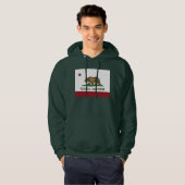 California REpublic Flag Tujunga Hoodie (Voorkant volledig)