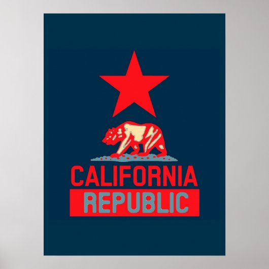 California Republic Hope Poster (Voorkant)