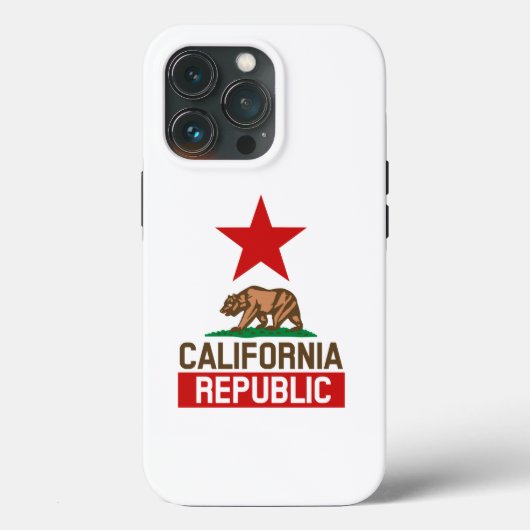 California Republic iPhone Case (Achterkant)