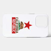 California Republic iPhone Case (Achterkant (horizontaal))