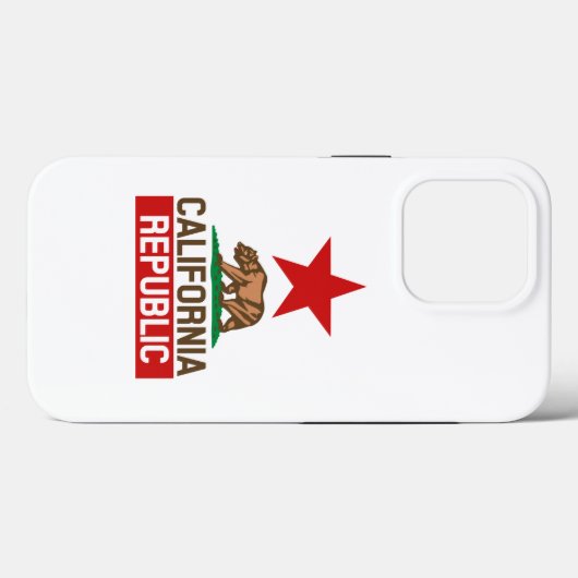 California Republic iPhone Case (Achterkant (horizontaal))