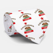 California Republic Lover Stropdas (Opgerold)