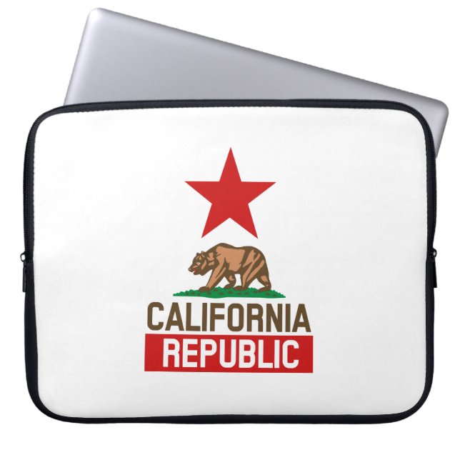 California Republic MacBook Sleeve (Voorkant)