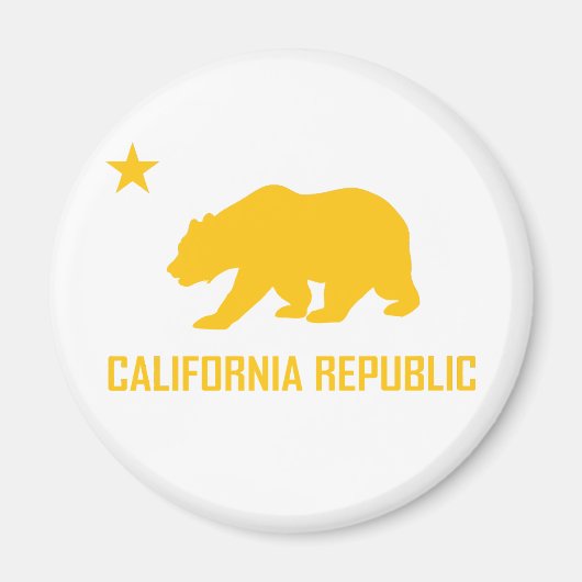 California Republic Magnet (Voorkant)