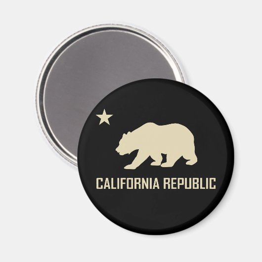 California Republic Magnet (Voorkant / Achterkant)