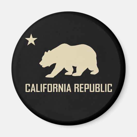 California Republic Magnet (Voorkant)