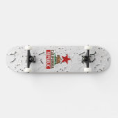 California Republic Peeling Paint Decor Persoonlijk Skateboard (Horizontaal)