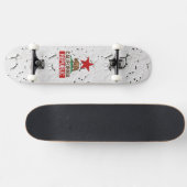 California Republic Peeling Paint Decor Persoonlijk Skateboard (Horizontaal)